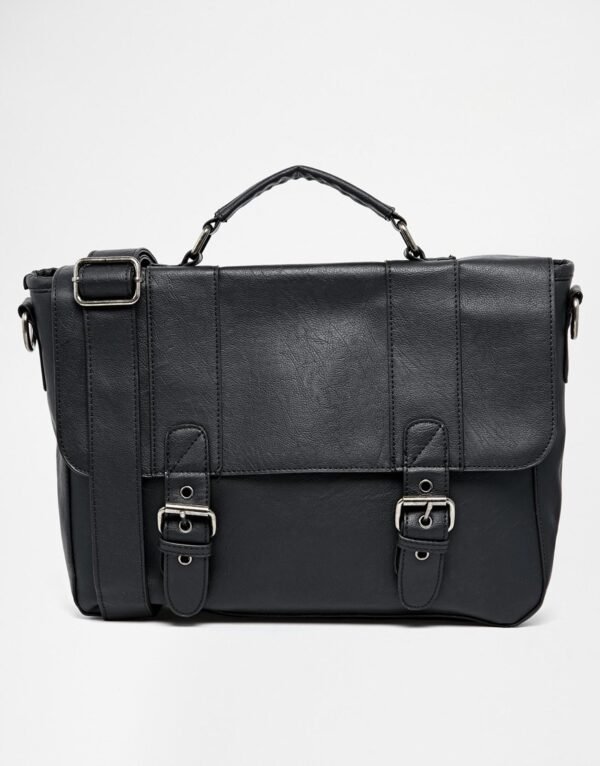 New Look Satchel with Leather Insertion